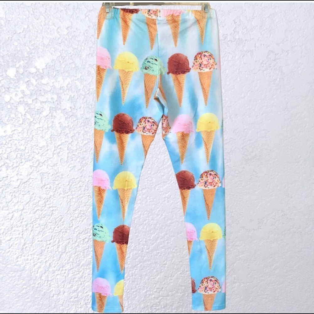 10/$50 New Not Tag Multicolor Leggings Sugar high